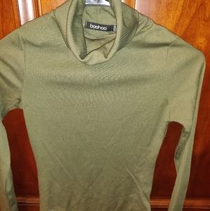 Olive Green Turtleneck